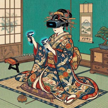 MEDSAN - Virtual Reality Geisha () - UNIQUE EDITION