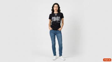 TB Limited T-shirts Dames maat S Zwart Vintage, Ophalen of Verzenden, Nieuw