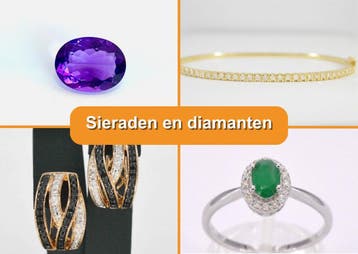 NU op Onlineveilingmeester.nl: Sieraden en diamanten veiling