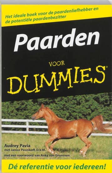 Paarden voor Dummies / Voor Dummies - A. Pavia 9789043015264, Verzenden, Gelezen, A. Pavia