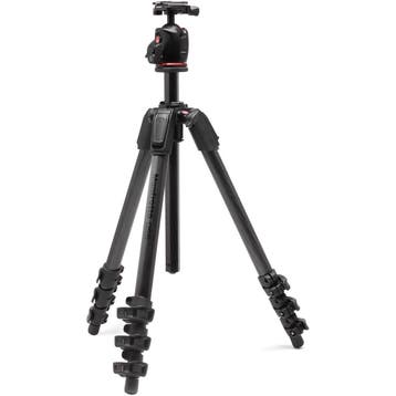 Manfrotto 055 Carbon Fiber 4 Sec Kit Ball Head AS, Nieuw, 175 cm of meer, Met balhoofd, Ophalen of Verzenden