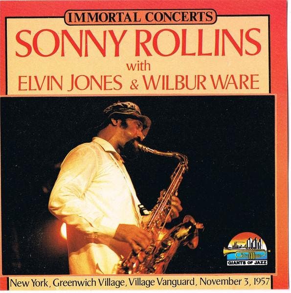 Sonny Rollins With Elvin Jones & Wilbur Ware - New York,, Cd's en Dvd's, Cd's | Jazz en Blues, Gebruikt, Ophalen of Verzenden
