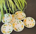 Villeroy & Boch - Bord (6) - Geranium - Porselein - Platos