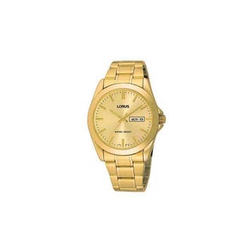 Lorus RJ608AX9 horloge heren - goudkleurig - edelstaal doubl, Verzenden, Nieuw