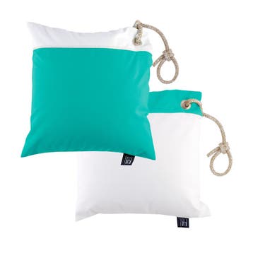 Waterdichte bootkussens 40x40 2 stuks Aqua, Ophalen of Verzenden, Nieuw