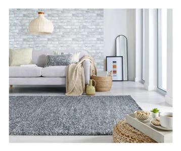 2dekans | FLAIR RUGS - Mineralen luswol vloerkleed -, Ophalen of Verzenden, Zo goed als nieuw