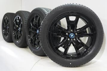 BMW iX3 G08 842 19 inch velgen Bridgestone Runflat Winterban, Auto-onderdelen, 19 inch, Gebruikt, Velg(en), Winterbanden