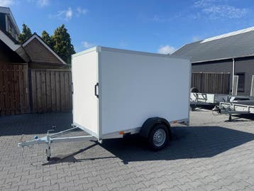 Syma Gesloten aanhanger 250x130x150 750KG Ongeremd, Auto diversen, Aanhangers en Bagagewagens, Ophalen, Nieuw