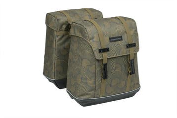 New Looxs Dubbele Fietstas Alba Double Selo Bronze, Verzenden, Nieuw