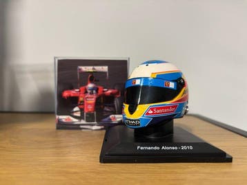 Spark 1:5 - Model raceauto - Schuberth - Fernando Alonso, Nieuw