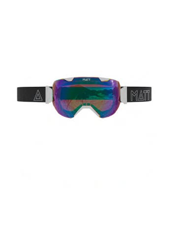 MATT skibril Ski Collectie Synchro White - Blue (met 2 le..., Verzenden, Nieuw