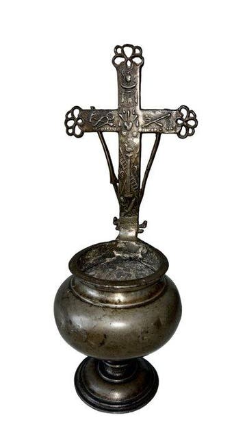 Antiek Wijwatervat - 1800-1850, Antiek en Kunst