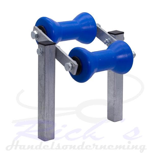 Rollenset / rollenwip 2 delig – Kunststof 200 mm kielrollen, Auto diversen, Aanhangwagen-onderdelen, Nieuw, Ophalen of Verzenden