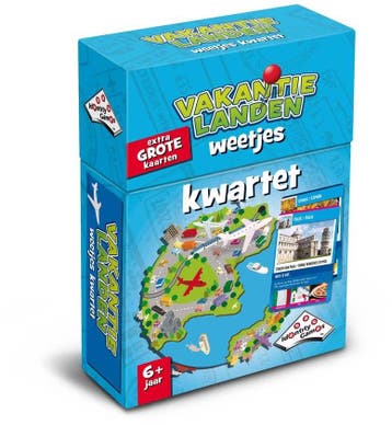 Vakantielanden Weetjes Kwartet | Identity Games - Educatieve, Kinderen en Baby's, Verzenden, Nieuw