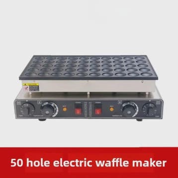 Professionele Poffertjesplaat Elektrisch - 50 Stuks Non-stic, Verzenden, Nieuw