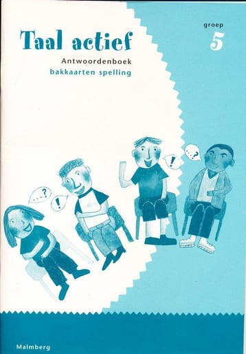 Taal Actief versie 3 Antwoordenboek Bakkaarten groep 5, Verzenden, Nieuw