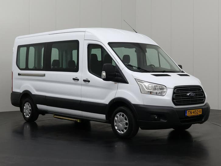 Ford Transit 2.0TDCI L3H2 Kombi |Personenbus | 9-Persoons |, Auto's, Bestelauto's, Dealer onderhouden, Lease, Overige kleuren