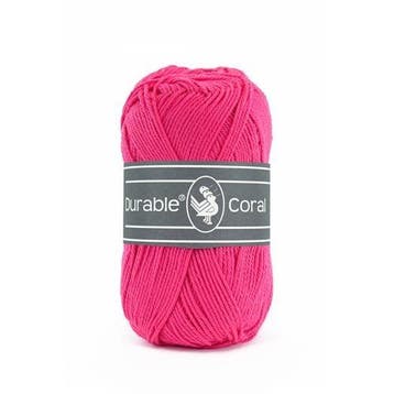 Durable Coral 236 Fuchsia - Haakgaren / Breigaren, Ophalen of Verzenden, Nieuw, Breien of Haken, Wol of Garen