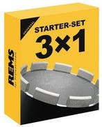 REMS diamantboor startset 62-82-132 mm, Ophalen of Verzenden, Nieuw