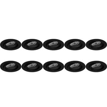10x Spot Armatuur - GU10 Inbouwspot - Pragmi Delton Pro Rond, Ophalen of Verzenden, Nieuw, Overige fittingen, Plafondspot of Wandspot