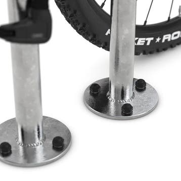 Fietsaanleunbeugel Safety 2 fietsen A-model 35 cm, Ophalen of Verzenden, Nieuw