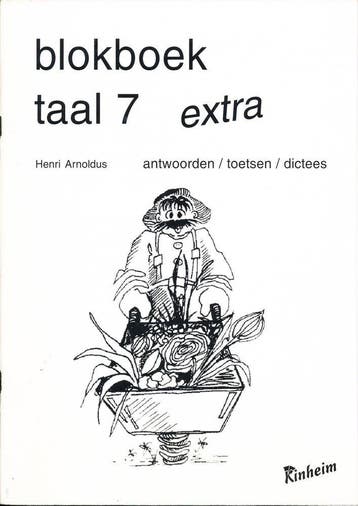 Kinheim Antwoorden Blokboek Toetsen Dictees Taal 7 Extra, Verzenden, Nieuw