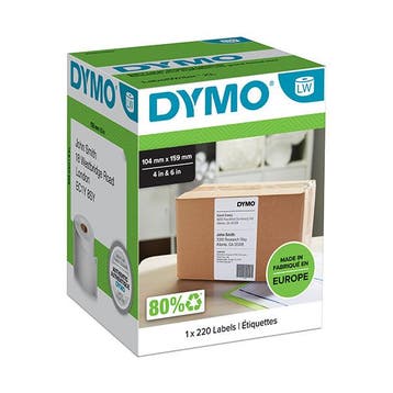 Dymo S0904980 extra grote verzendetiketten (origineel), Computers en Software, Printerbenodigdheden, Verzenden, Nieuw, Dymo