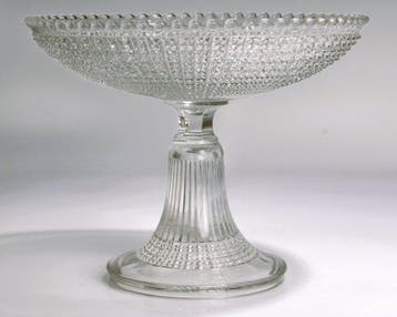 Val Saint Lambert - Léon Ledru - Tazza - Model Hambourg uit, Antiek en Kunst