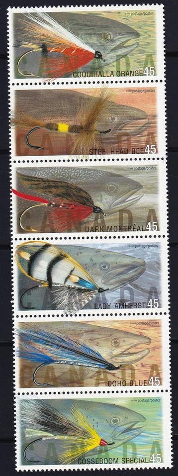Canada - 1998 - Vissen - Postfris ***, Verzenden, Postfris, Noord-Amerika