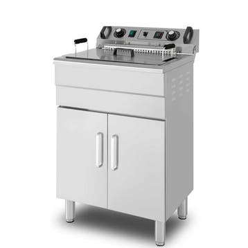 HCB Friteuse - 23 liter - 400V - RVS, Zakelijke goederen, Horeca | Keukenapparatuur, Verzenden, Nieuw in verpakking