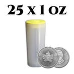Canada. 5 Dollars 25 x 2026 1 oz $5 CAD Canadian Silver
