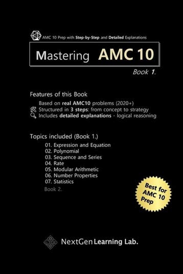 9798294621469 Mastering AMC 10- Mastering AMC 10 Book 1., Verzenden, Nieuw, Mingeon Kim