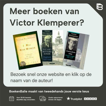 I Will Bear Witness - Victor Klemperer 9780679456964, Boeken, Verzenden, Gelezen, Victor Klemperer