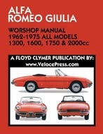 9781588502254 ALFA ROMEO GIULIA WORKSHOP MANUAL 1962-1975..., Boeken, Verzenden, Nieuw, Floyd Clymer