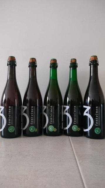 3 Fonteinen - 2x Oude Geuze 2018, 1x Cuvee Armand 2019, Nieuw