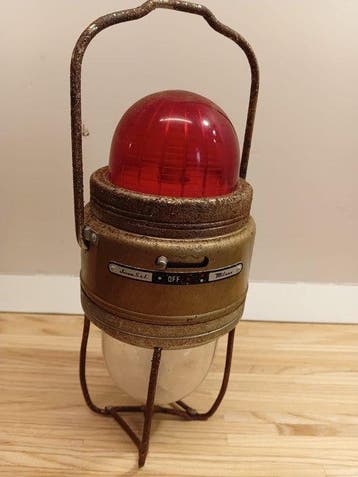 Jocam S.r.l - Lamp - Metaal, Plastic - Zeldzame noodlantaarn