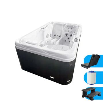 Spa Tiny | 2 persoons | Jacuzzi | 200x135x80cm, Ophalen of Verzenden, Nieuw, Vast
