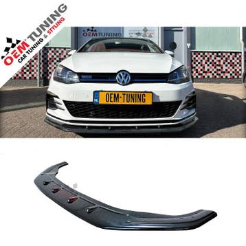 Frontlip geschikt voor GOLF 7.5 GTI | TCR-Look | 17-20 |, Nieuw, Ophalen of Verzenden, Bumper, Volkswagen