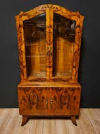 Vitrine - Hout, Glas - Vitrinekast Art Deco