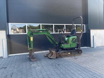 Veiling: Minigraver Hitachi ZX10U-2 Diesel 9.5kW 2008, Ophalen, Graafmachine