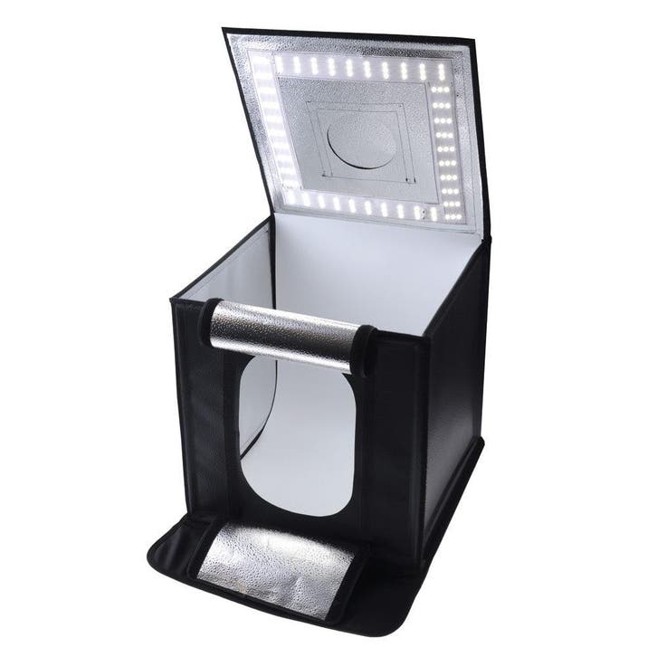 Caruba Portable Photocube LED 60x60x60cm Dimbaar, Audio, Tv en Foto, Fotografie | Fotostudio en Toebehoren, Overige typen, Nieuw