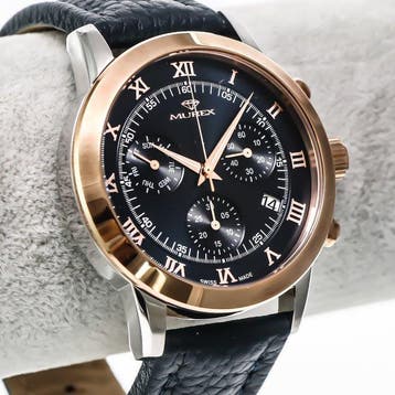 Murex - Swiss Made Chronograph - MUC614-SRL-9 - Zonder, Sieraden, Tassen en Uiterlijk, Horloges | Heren, Nieuw
