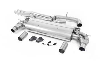 Milltek Audi RS3 Saloon / Sedan 400PS (8V MQB) - Non-OPF/GPF, Auto-onderdelen, Uitlaatsystemen, Verzenden, Nieuw, Audi