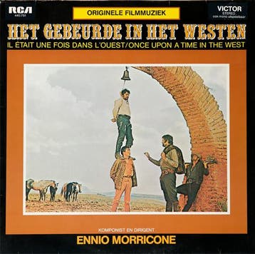 Ennio Morricone - Het Gebeurde In Het Westen, Ophalen of Verzenden, Gebruikt