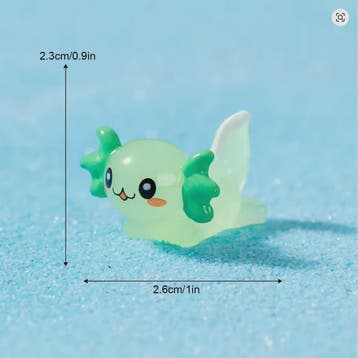 Set van 10-30 Mini Axolotl Beeldjes - Schattige Hars Figuurt