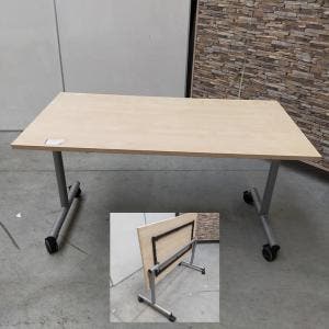 Steelcase flextafel / klaptafel - 140x75 cm, Huis en Inrichting, Tafelonderdelen, Ophalen of Verzenden