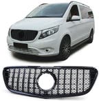 Grille Mercedes Vito W447 | Zwart Glanzend | OP=OP, Auto-onderdelen, Voor, Mercedes-Benz, Nieuw, Ophalen of Verzenden