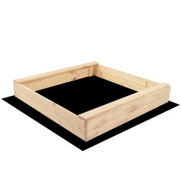 Zandbak - Met Bank - Inclusief Gronddoek - 120 x 120 CM, Ophalen of Verzenden, Nieuw