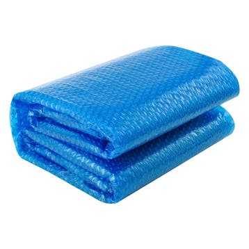 Zwembadafdekking Ferrarno zonnedoek rechthoek PE blauw 260x1, Verzenden, Nieuw