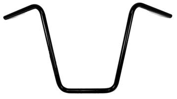 1 inch (25,4 mm) Universeel Stuur Apehanger 44 cm Zwart, Nieuw